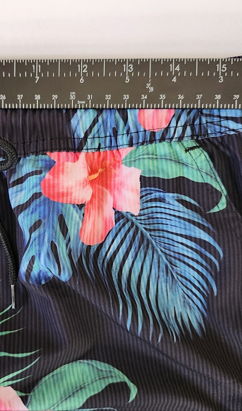 Matix Board Shorts Mens Medium Swim Trunks Unlined Pockets Beach Surf 7" Inseam - Picture 5 of 6
